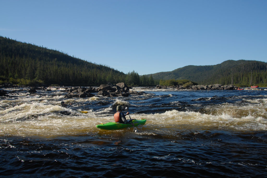 Magpie whitewater expeditions for kayak and canoe with Boreal River