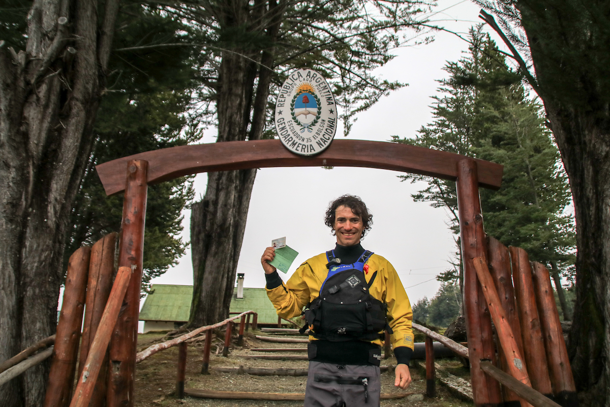 Cross from Argentina to Chile and back on a packrafting expedition in patagonia