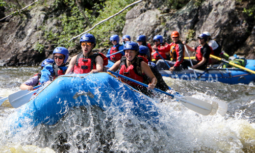 Magpie whitewater rafting